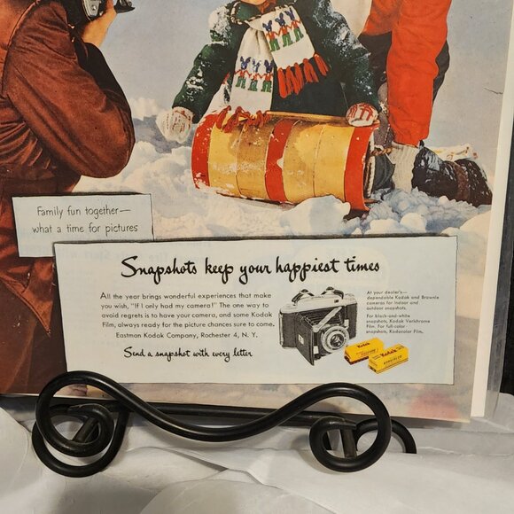 Kodak Camera Advertisement - General Tire and Rubber Vintage - Picture 2 of 6
